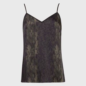 ALL SAINTS Tami Masala Top in Forest Green